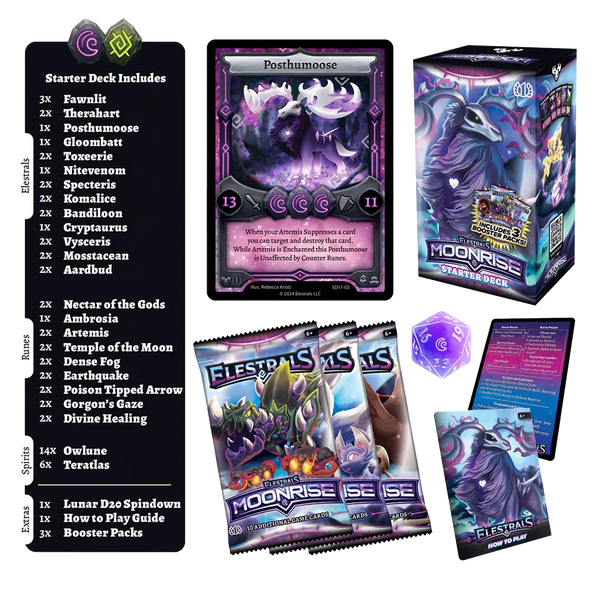 Elestrals: Moonrise Posthumoose Starter Deck [1st Edition]