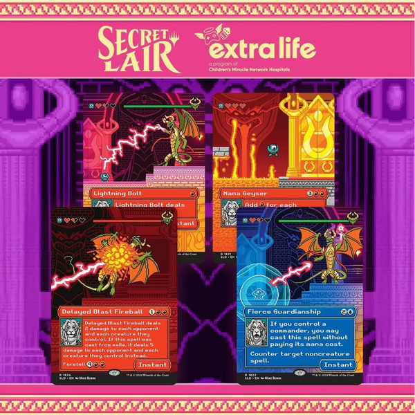 Secret Lair Drop - Pixel Perfect Extra Life 2024 [Rainbow Secret Lair Drop - Pixel Perfect Extra Life 2024 [Rainbow