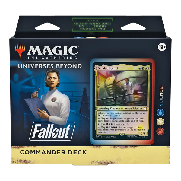 fallout mtg set booster box Magic the Gathering Collector Boy frames Universes Beyond: Fallout | Card