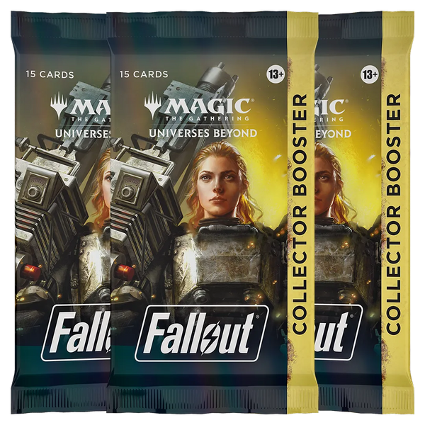 universes beyond fallout collector booster box Universes Beyond Fallout Collector Booster Display