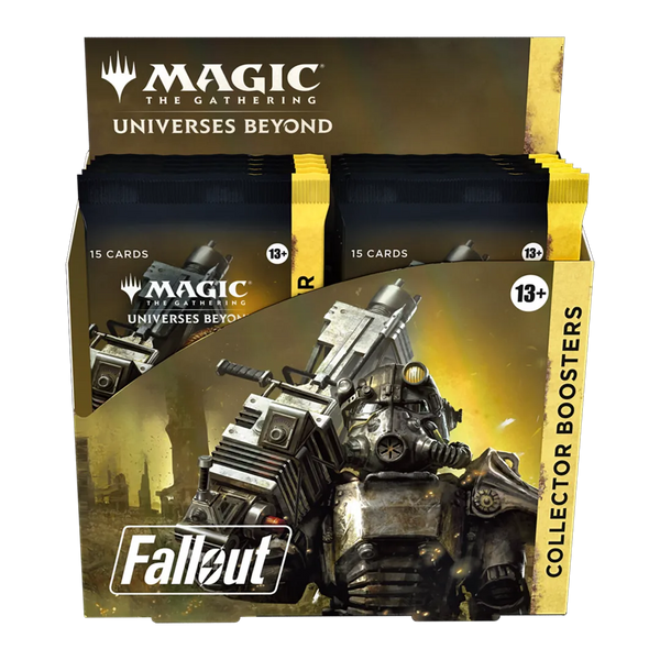 Universes Beyond Fallout Collector Booster Display