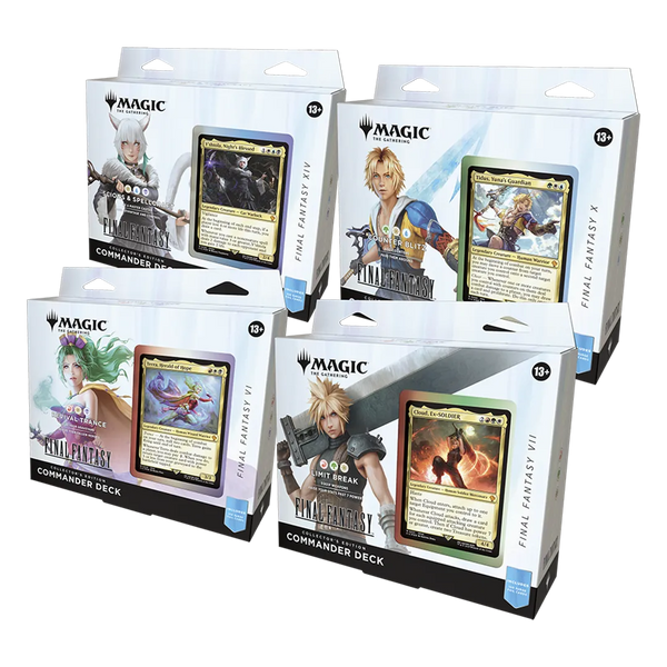 [PREORDER] Magic: The Gathering Final Fantasy Collector Commander Deck Bundle [Set of 4]