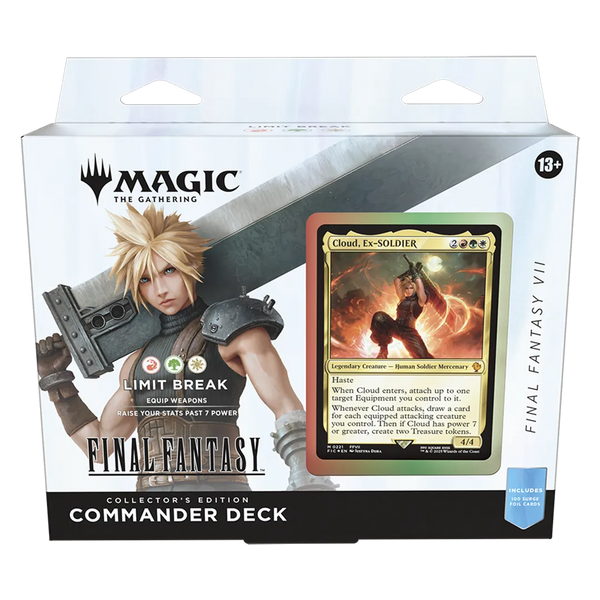 Magic: The Gathering Final Fantasy Collector Commander Deck Bundle [Set of 4]