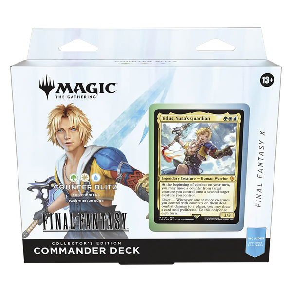 Magic: The Gathering Final Fantasy Collector Commander Deck Bundle [Set of 4]
