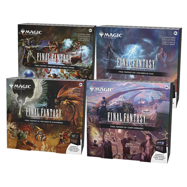 [PREORDER] Magic: The Gathering Final Fantasy Scene Box [Set of 4]