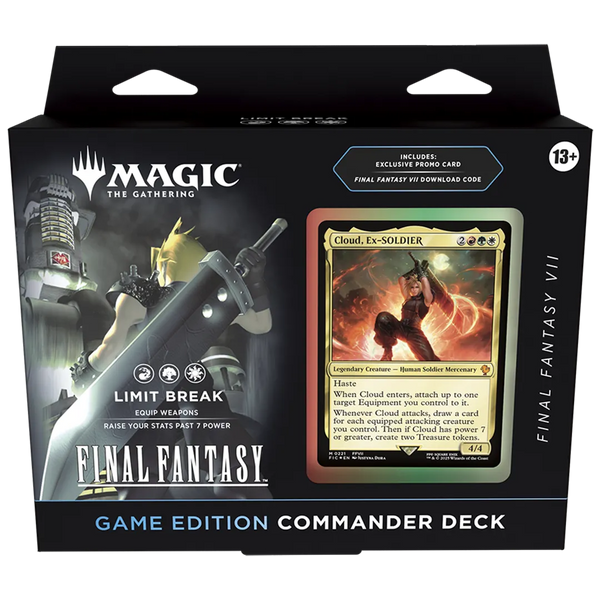 [PREORDER] Magic: The Gathering Final Fantasy Commander Deck [Final Fantasy VII Limit Break Game Edition]