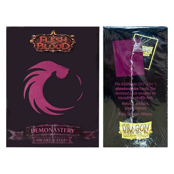 Dragon Shield Card Sleeves - Flesh and Blood Convention Exclusive 100Ct Pack