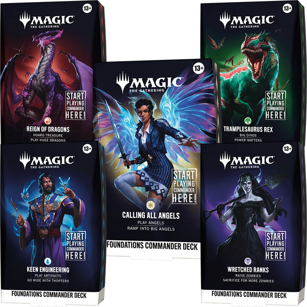 [PREORDER] Magic: The Gathering Foundations Commander Decks [Set of 5]