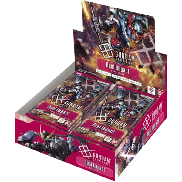 GUNDAM CARD GAME: BOOSTER BOX DUAL IMPACT [GD02]