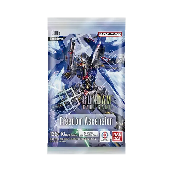 [PREORDER] GUNDAM CARD GAME: FREEDOM ASCENSION [GD05]