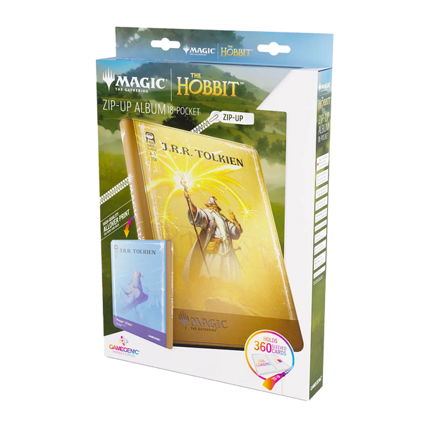 GameGenic - Magic: The Gathering The Hobbit Zip-Up Album 18-Pocket