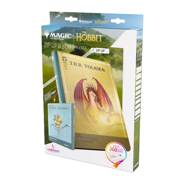 GameGenic - Magic: The Gathering The Hobbit Zip-Up Album 18-Pocket