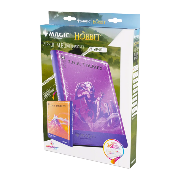 GameGenic - Magic: The Gathering The Hobbit Zip-Up Album 18-Pocket