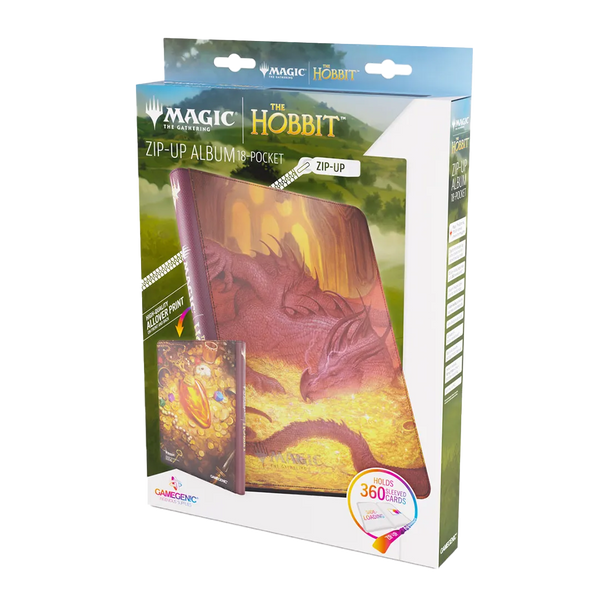 GameGenic - Magic: The Gathering The Hobbit Zip-Up Album 18-Pocket