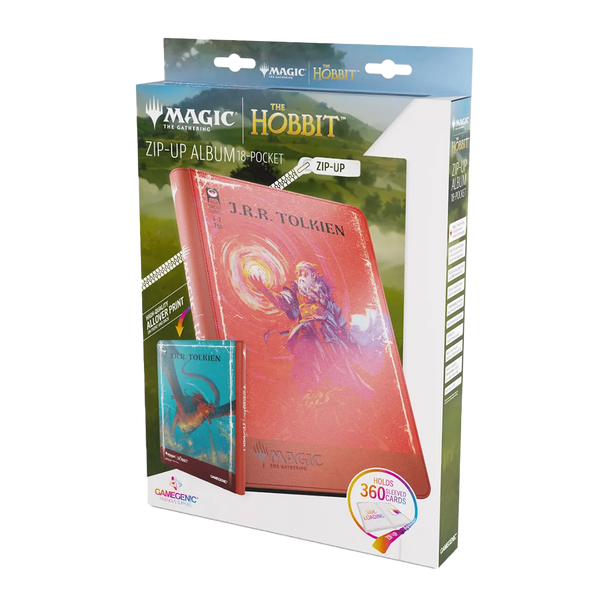 GameGenic - Magic: The Gathering The Hobbit Zip-Up Album 18-Pocket