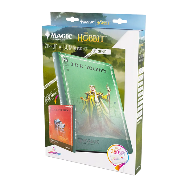 GameGenic - Magic: The Gathering The Hobbit Zip-Up Album 18-Pocket