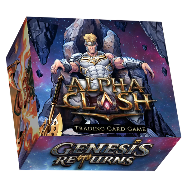 genesis booster box Alpha Clash TCG: Genesis Returns Booster Box