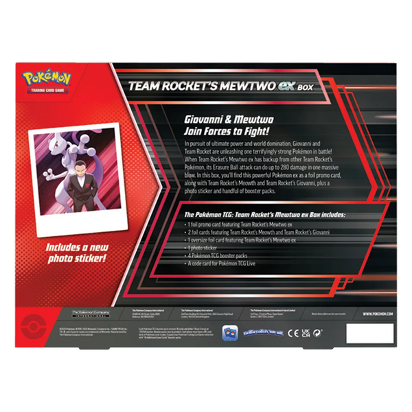 [PREORDER] Team Rocket’s Mewtwo ex Box
