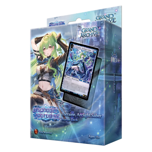 Grand Archive TCG: .asphodel/paradise - Lorraine, Arclight Saber Starter Deck