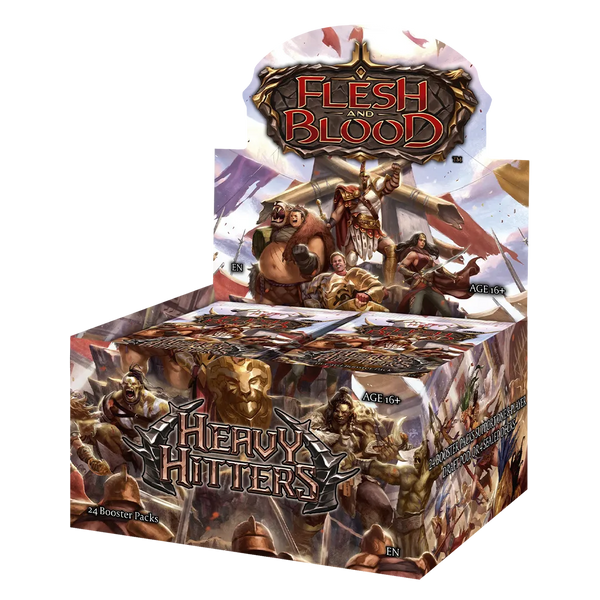 Flesh and Blood - Heavy Hitters - Booster Box Flesh and Blood - Heavy Hitters - Booster Box