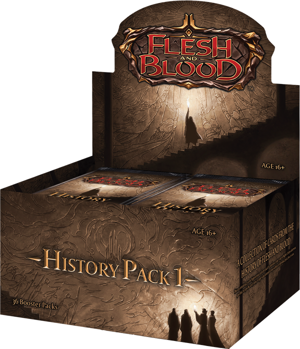 History Pack 1 Booster Box Display
