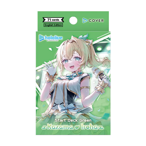 [PREORDER] Hololive Official Card Game: Start Deck Green [Kazama Iroha]