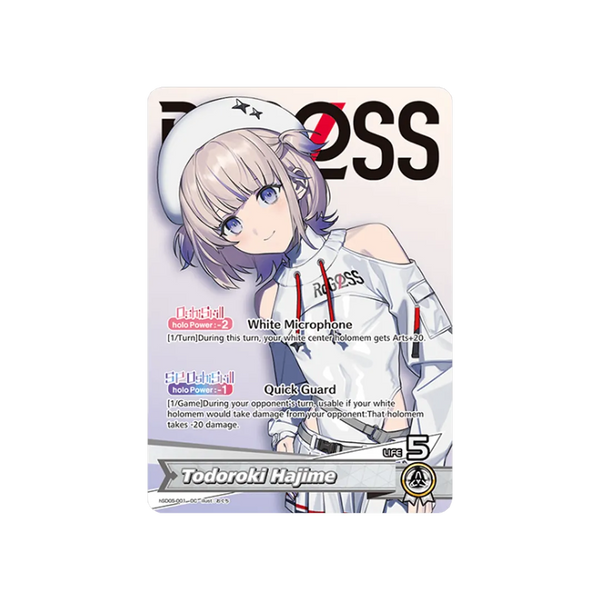 [PREORDER] Hololive Official Card Game: Start Deck White [Todoroki Hajime]