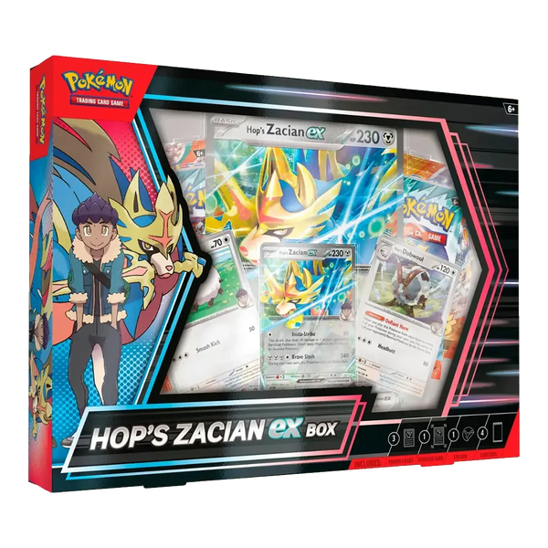 Hop's Zacian ex Box