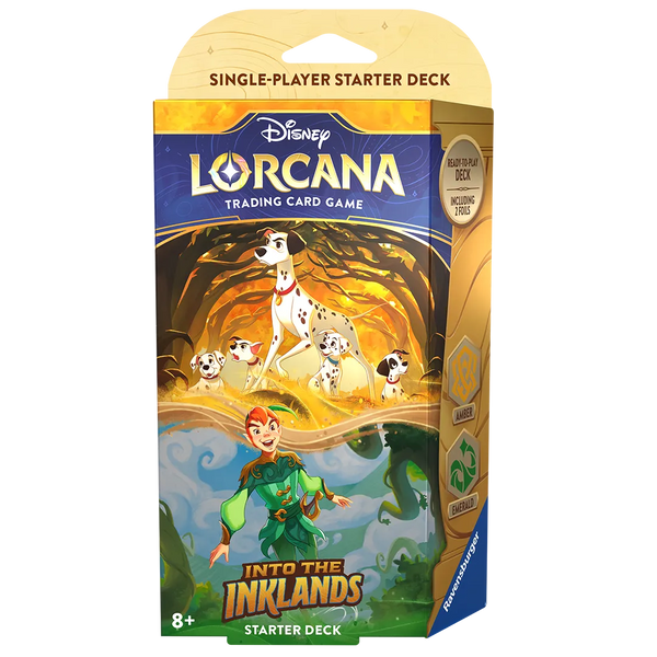 Disney Lorcana: Into the Inklands Starter Deck [Amber & Emerald]