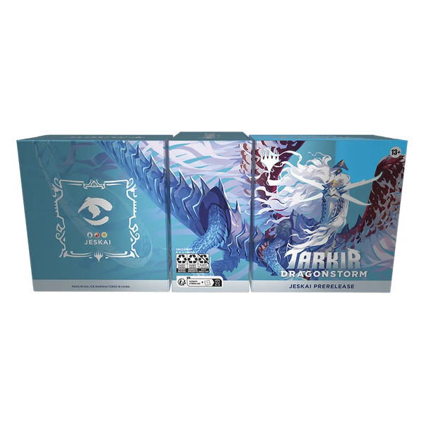 thumbnail image 2 of MTG Prerelease Kit For Tarkir Dragonstorm Jeskai - Includes 6 Play Packs, Dice, Promos & More 2 of 13