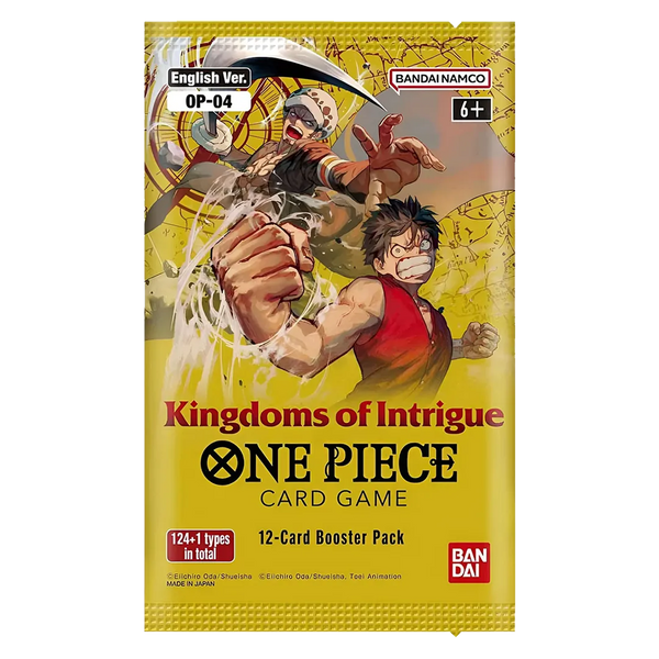 kingdoms of intrigue booster box english One Piece TCG: Kingdoms of Intrigue Booster Box Case (12x Boxes)