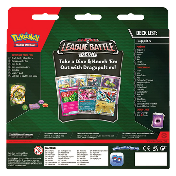 Dragapult ex League Battle Deck