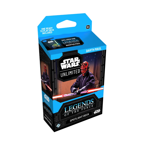 [PREORDER] Star Wars Unlimited: Legends of the Force Spotlight Deck [Darth Maul]