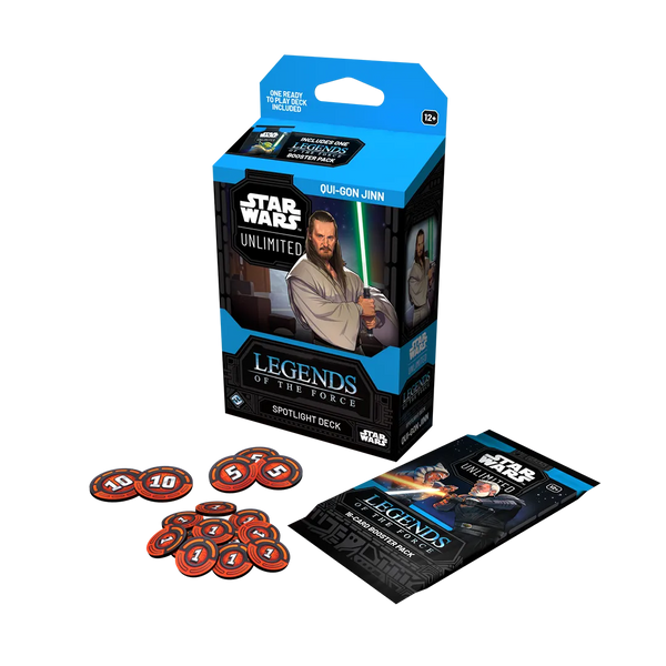 [PREORDER] Star Wars Unlimited: Legends of the Force Spotlight Deck [Qui-Gon Jinn]