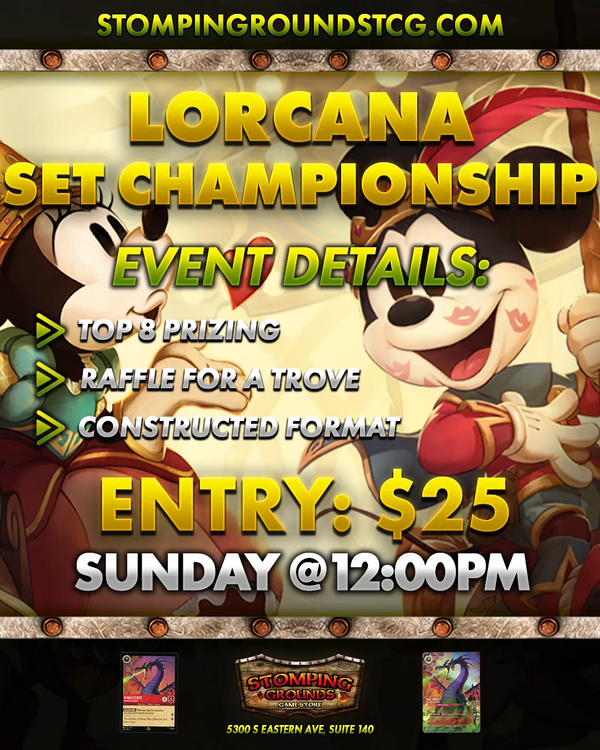 Disney Lorcana: Fabled Set Championship Entry