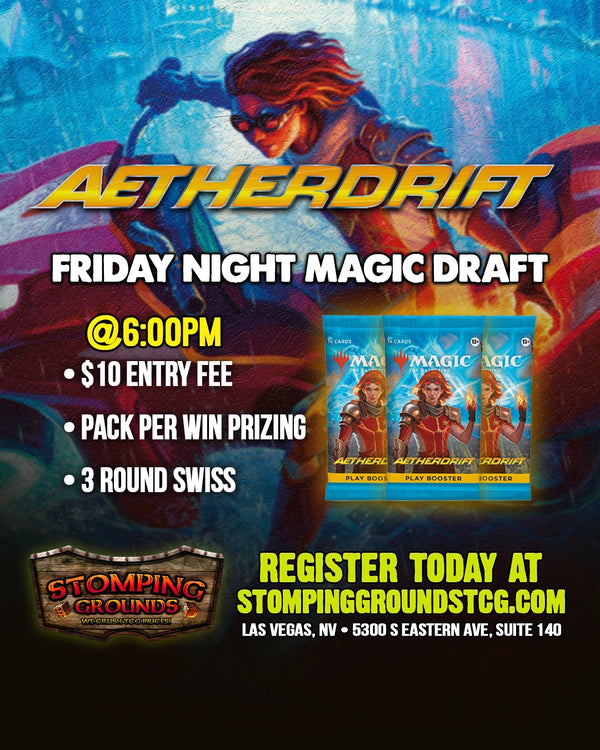 Magic: The Gathering - Aetherdrift FNM Draft Entry 9/11
