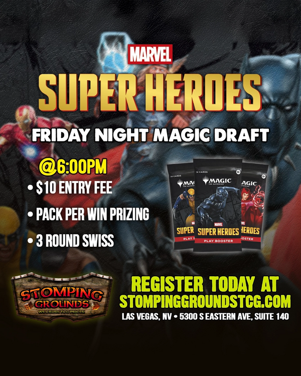 Magic: The Gathering - Marvel Super Heroes FNM Draft Entry 9/18