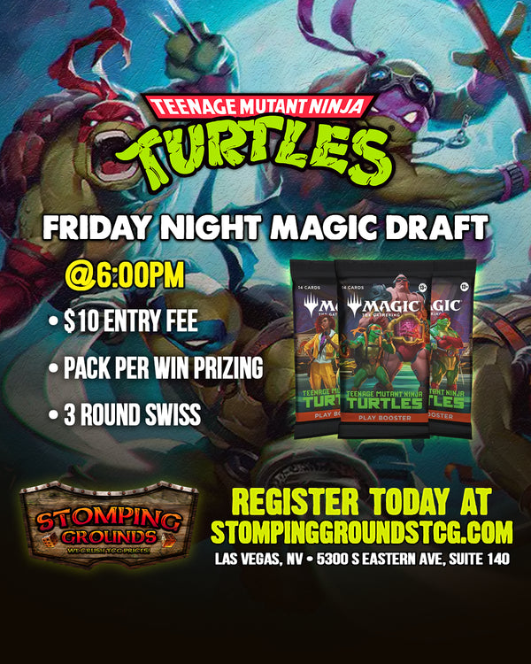 Magic: The Gathering - Teenage Mutant Ninja Turtles FNM Draft Entry 9/4