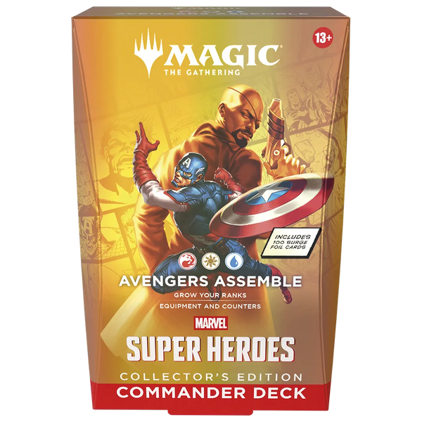 [PREORDER] Magic: The Gathering - Marvel Super Heroes Collector's Edition Commander Decks [Set of 4][WOTC Nationwide Delay]