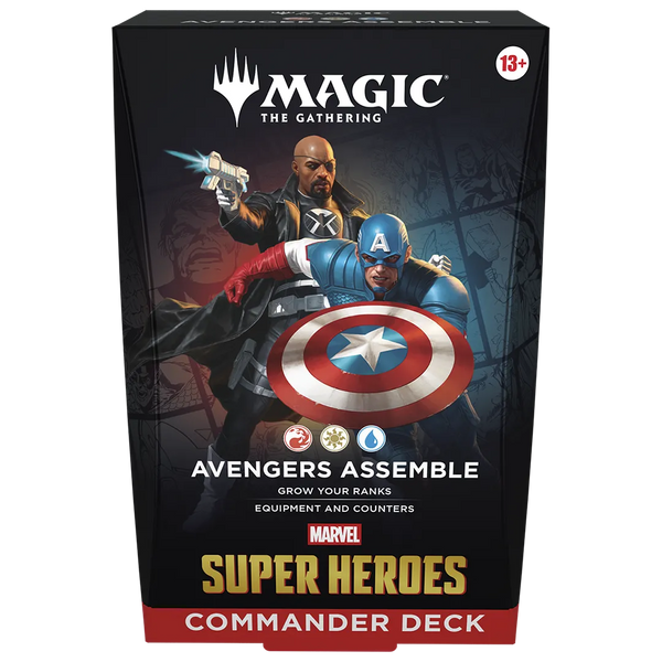 [PREORDER] Magic: The Gathering - Marvel Super Heroes Commander Decks [Set of 4]