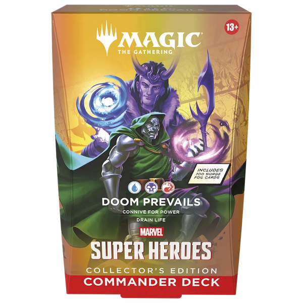 Magic: The Gathering - Marvel Super Heroes Collector's Edition Commander Decks [Set of 4]