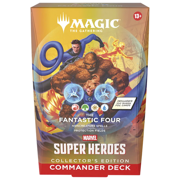 Magic: The Gathering - Marvel Super Heroes Collector's Edition Commander Decks [Set of 4]