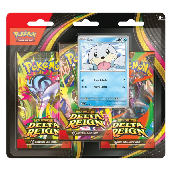 [PREORDER] Mega Evolution: Delta Reign 3-Pack Blister [Seel]