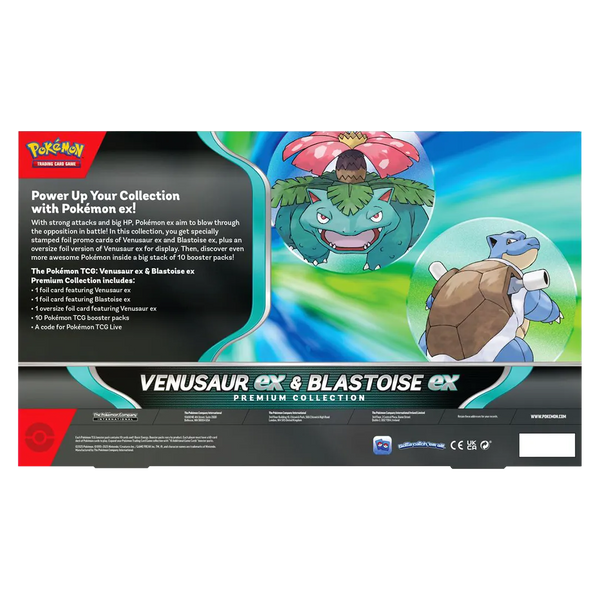 Pokemon: Venusaur Ex & Blastoise EX Premium Collection