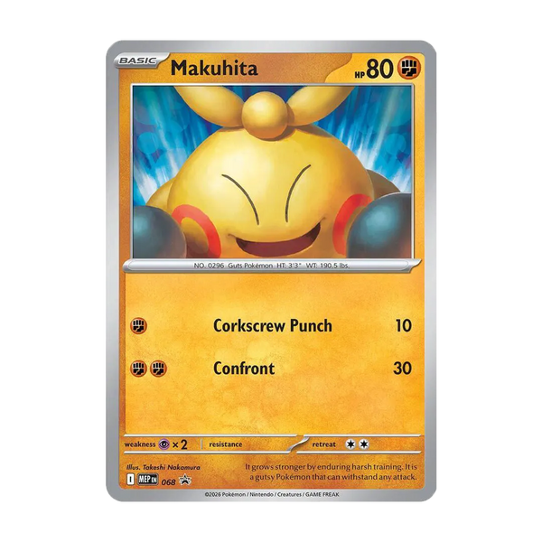 Mega Evolution: Perfect Order - Single Pack Blister [Makuhita]