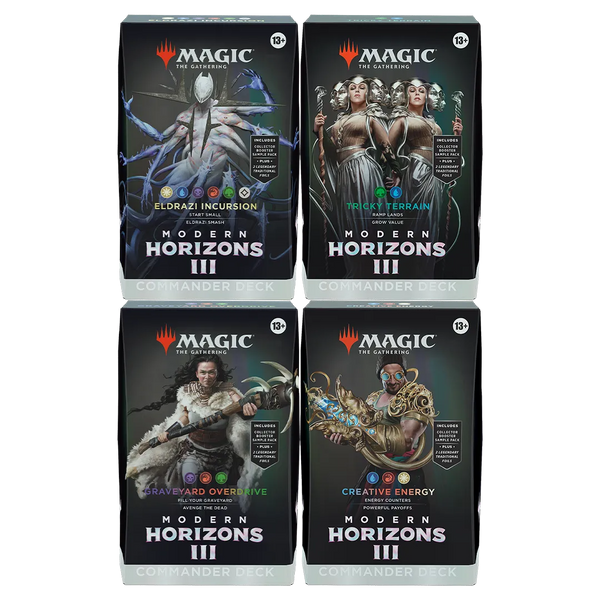mtg horizons 3 commander decks MTG - Modern Horizons 3 - Commander Deck