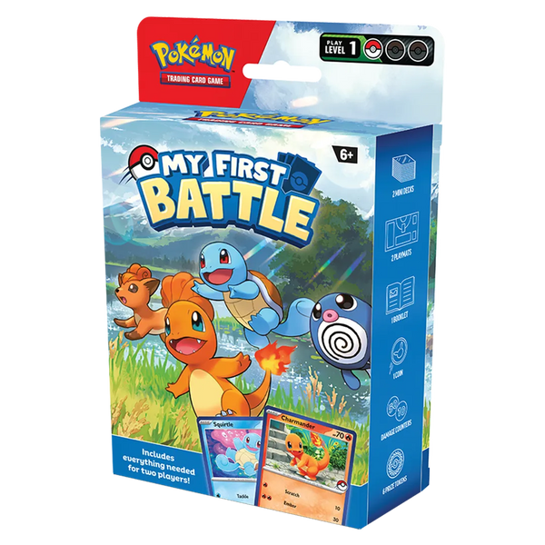 My First Battle [Charmander & Squirtle]