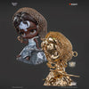 Two figurines, one gold and one with a head covering, on a dark background with 'Magic: The Gathering' branding.