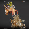 Two fantasy figurines on a dark background with 'Magic' branding.