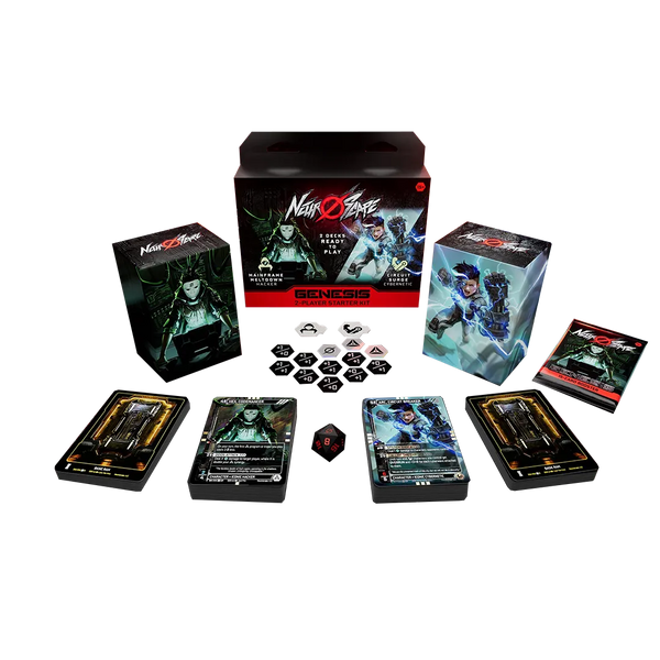 [PREORDER] Neuroscape TCG: Genesis - 2-Player Starter Kit [Unlimited]
